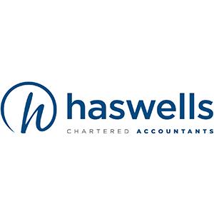 Haswells Logo with a white background