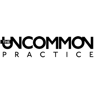 The Uncommon Practice Logo with a transparent background