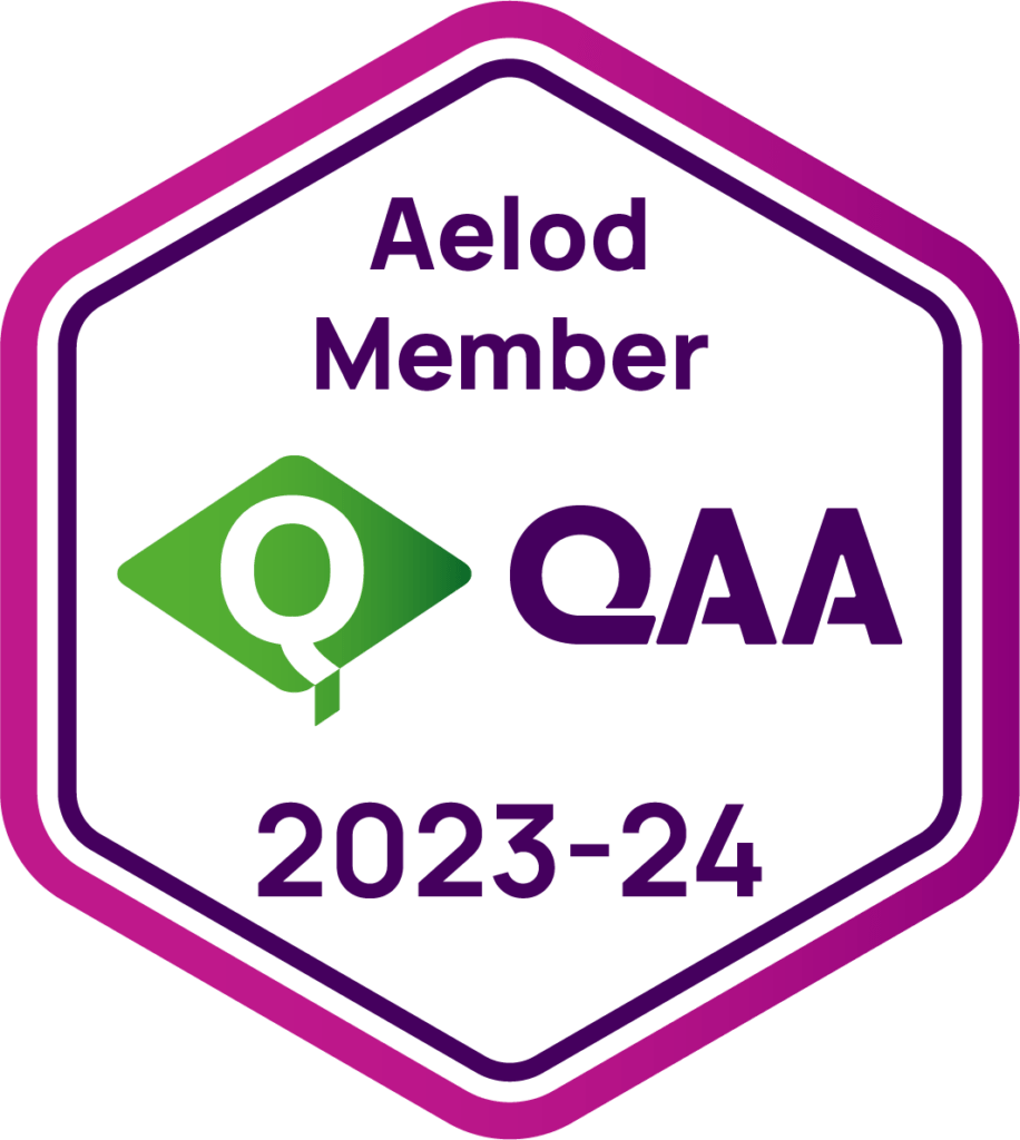 QAA Membership logo with a transparent background