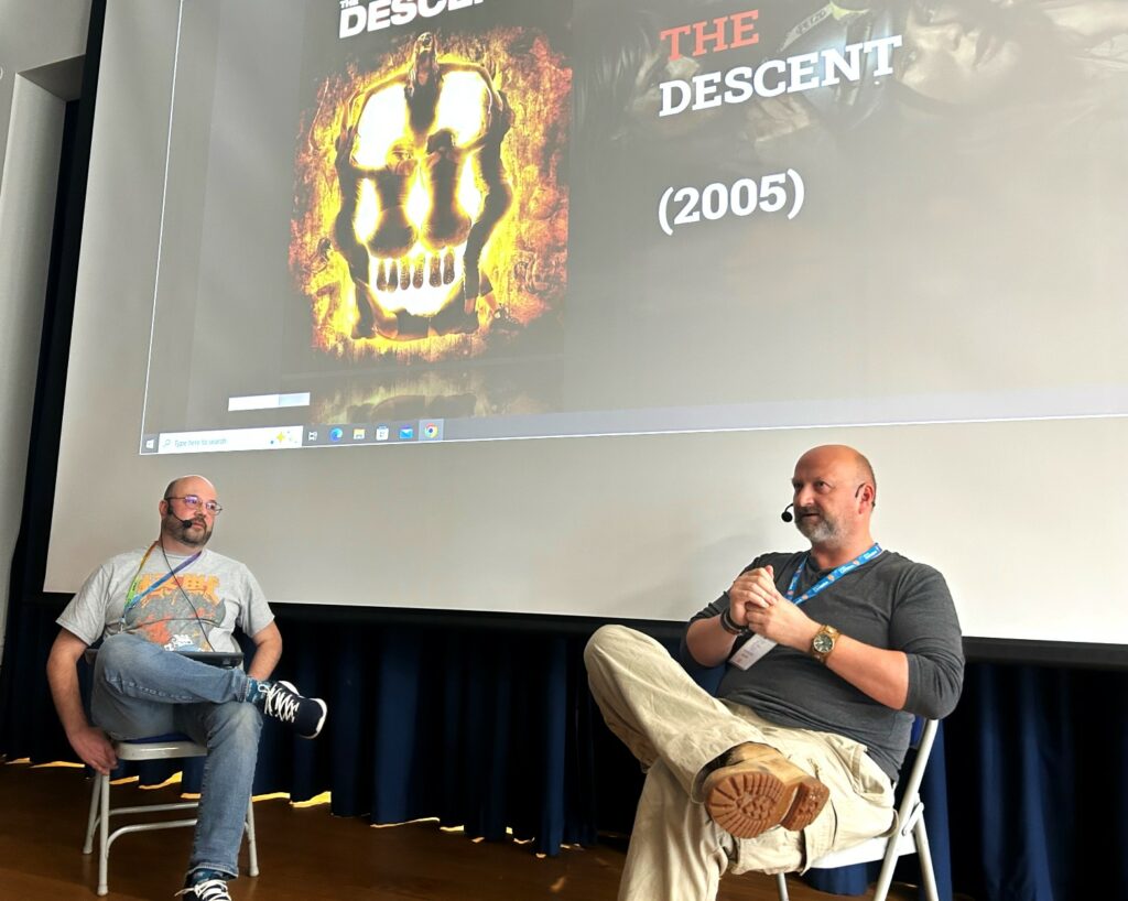 A renowned movie director was put under the spotlight by Coleg Cambria students