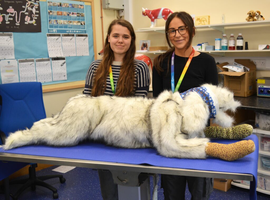 STUDENTS on an innovative veterinary course enjoyed a perfect start to the year