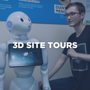 Apprenticeship Week '3D Site Tours' homepage block