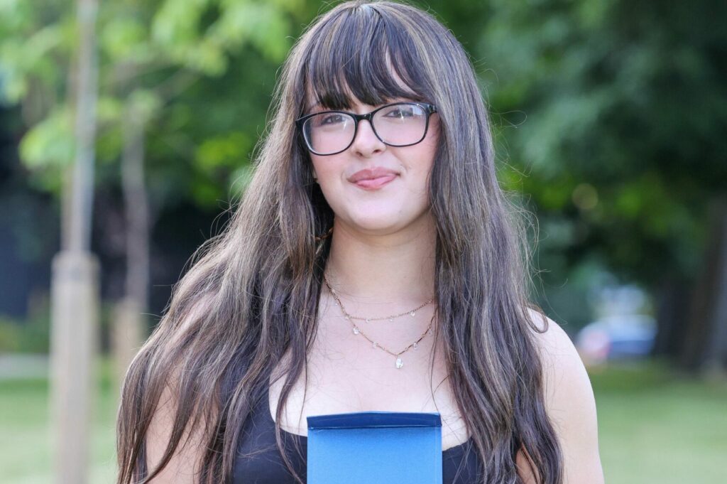 When Megan Astbury left Elfed High School to begin her A Level journey at Coleg Cambria she had no idea just how transformative the next two years would be
