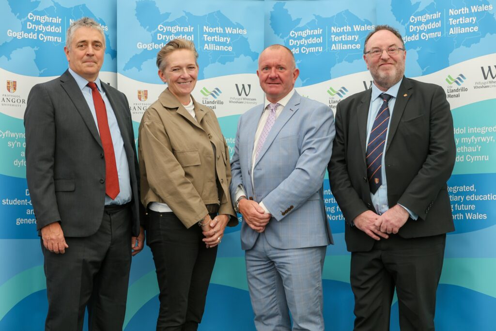We Join Forces with Leading Institutions to Launch the North Wales Tertiary Alliance (NWTA)