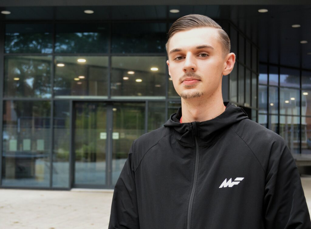 A TEENAGE entrepreneur channelled his sporting spirit into a health and fitness venture