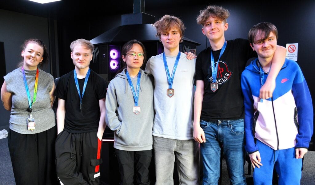 Celebrating Esports success with the largest student cohort in Wales news article image