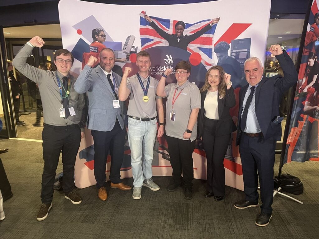Celebrating Success: Eight Cambria Learners and Apprentices Shine at WorldSkills UK National Finals