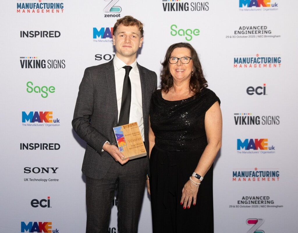 Apprentices achieved outstanding success at this year’s MAKE UK Regional Manufacturing Awards for Wales