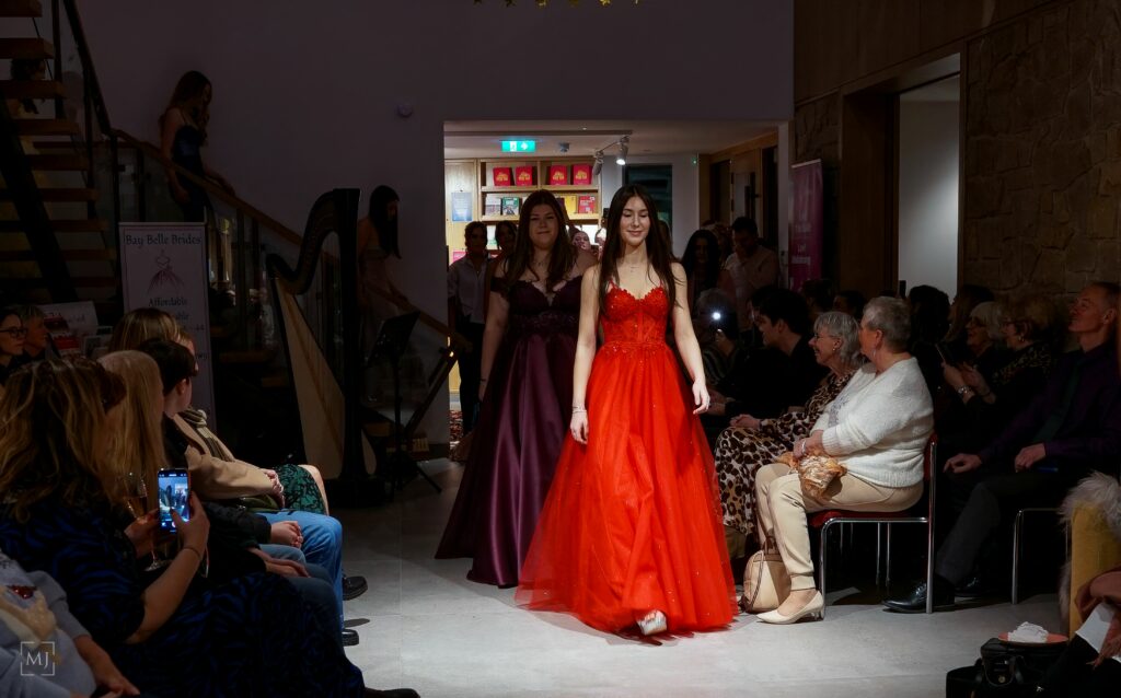 Students took centre stage at a charity fashion show supporting a beloved cancer centre