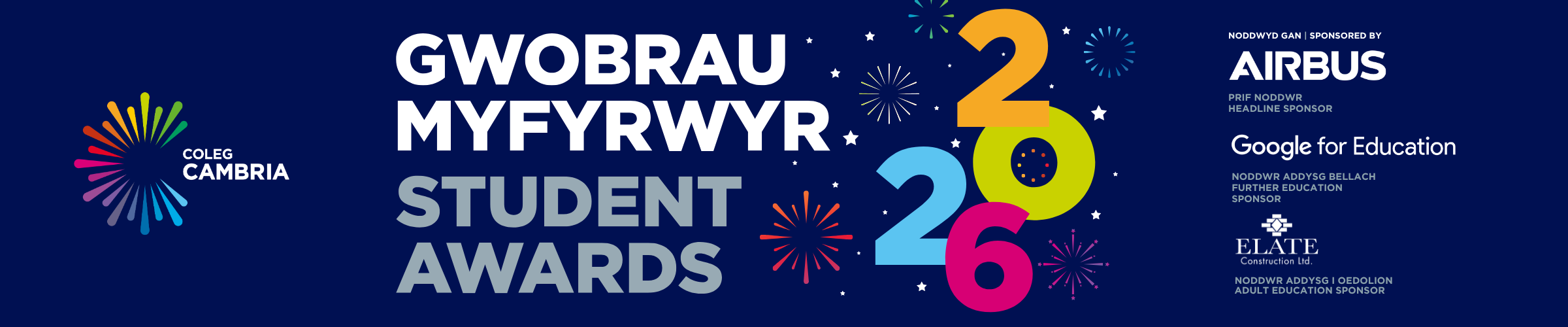 Student Awards webpage banner