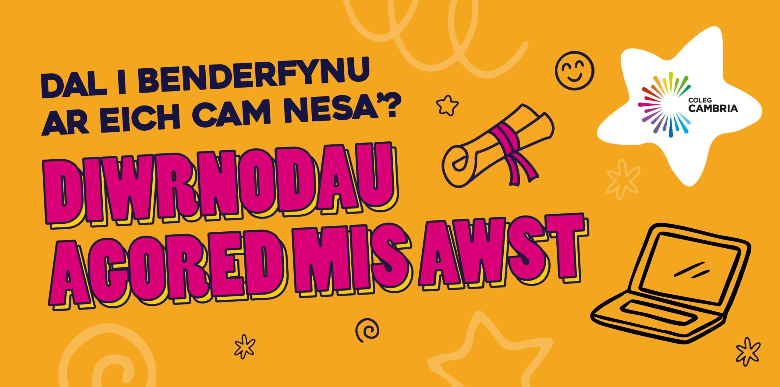 August open day web carousel that says 'Still deciding your next step? August Open Day's