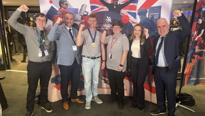 Celebrating Success: Eight Cambria Learners and Apprentices Shine at WorldSkills UK National Finals