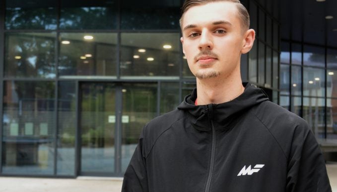 A TEENAGE entrepreneur channelled his sporting spirit into a health and fitness venture