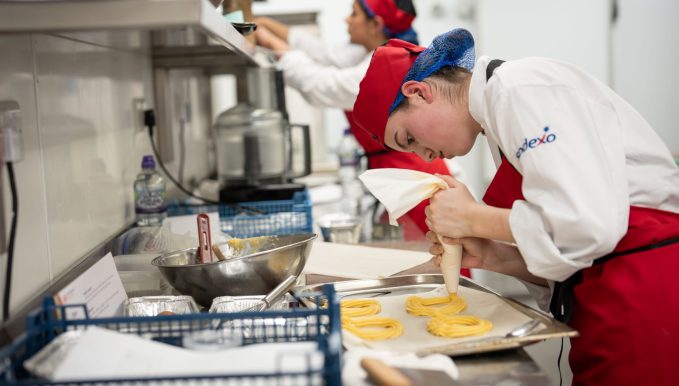 A 16 YEAR-OLD from Wrexham served up a standout performance to finish first runner-up in one of the country's most prestigious culinary competitions
