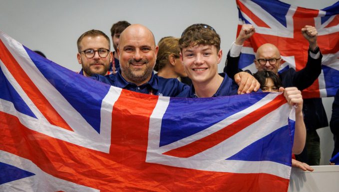 Three years ago, Tomas Ankers was a school leaver who'd just enrolled at Coleg Cambria