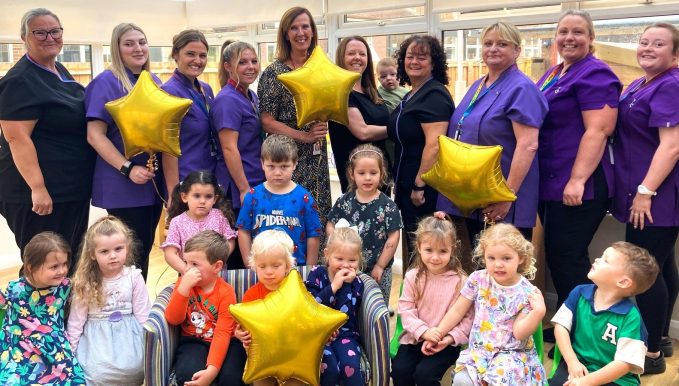 A COLLEGE nursery had an ‘Excellent’ start to the academic year with an outstanding inspection result